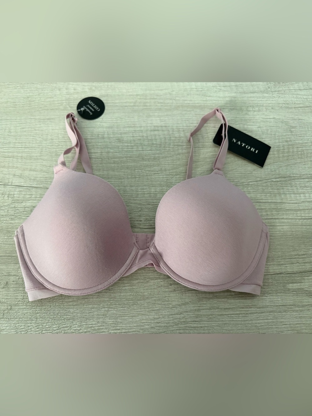 Natori Women's Rose Mist Bliss Convertible T-Shirt Bra 721346 Size 34D
